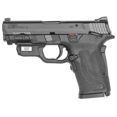 Smith & Wesson M&P Shield EZ 9mm - 3.67" Barrel - Crimson Trace Red Laserguard - Black - 8 Round