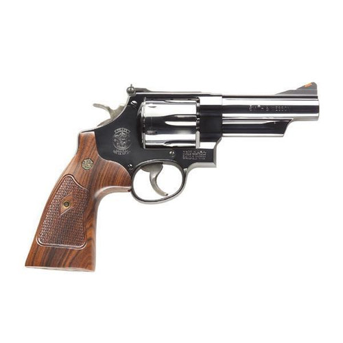 Smith & Wesson Model 29 44 Magnum - 4" Barrel - Wood / Black - 6 Shot