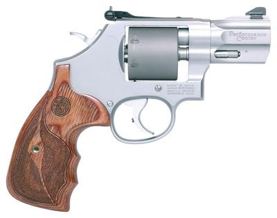 Smith & Wesson Performance Center 986 9mm - 2.5" Barrel - Stainless / Wood - 7 Shot