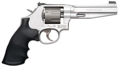 Smith & Wesson Performance Center 986 9mm - 5" Barrel - Black / Stainless Steel - 7 Shot