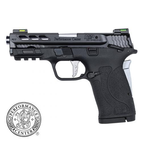 Smith & Wesson Performance Center M&P 380 Shield™ EZ M2.0 380 ACP - Black / Silver Ported Barrel - 8 Round