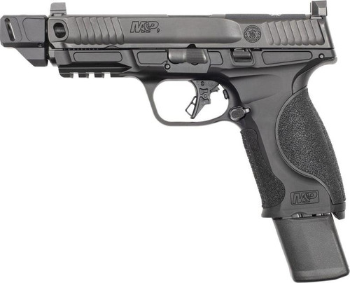 Smith & Wesson Performance Center M&P9 Metal M2.0 9mm - 4.8" Threaded Barrel with Compensator - Optics Ready - Black - 23 Round
