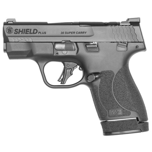 Smith & Wesson Shield Plus 30 Super Carry - Thumb Safety - Black - 16 Round
