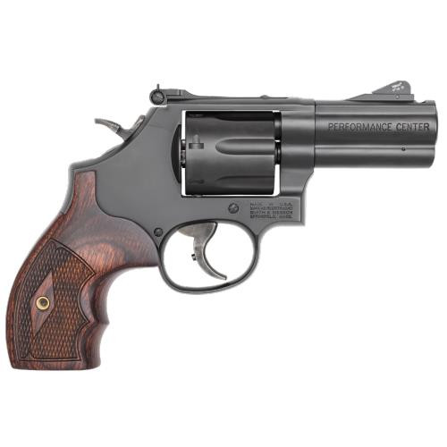 Smith & Wessson Performance Center 586 L-Comp 357 Magnum - 3" Ported Barrel - Night Sights - Black - 7 Shot