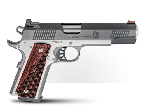 Springfield 1911 Ronin 45 ACP - Stainless / Gray / Wood - 8 Round