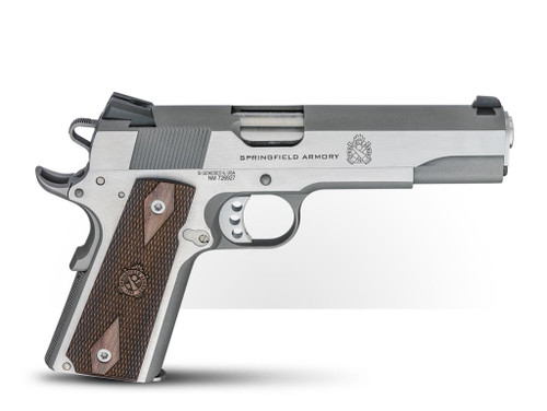 Springfield Armory 1911 Garrison 45 ACP - 5" Barrel - Stainless / Wood - 7 Round