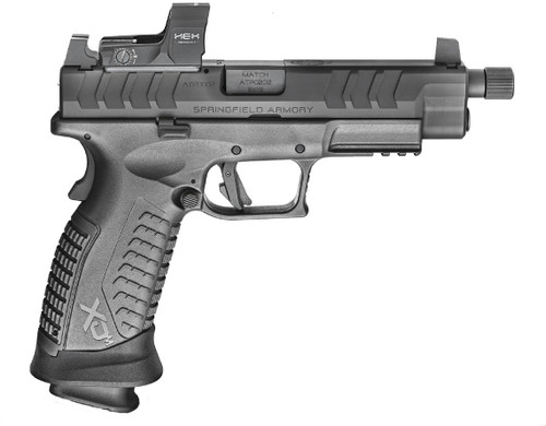 Springfield XDM Elite 9mm OSP - 4.5" Threaded Barrel - Dragonfly Red Dot - Black - 19 Round