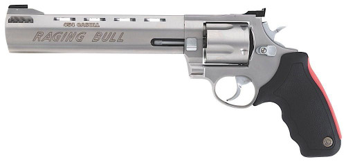 Taurus 454 Raging Bull 454 Casull - 8.375" Barrel - Stainless / Black - 5 Shot