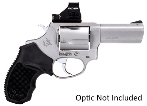 Taurus 605 T.O.R.O 357 Magnum - 3" Barrel - Optics Ready - Stainless / Black - 5 Shot