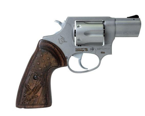Taurus 856 38 Special - 2" Barrel - US Flag Wood / Stainless - 6 Shot