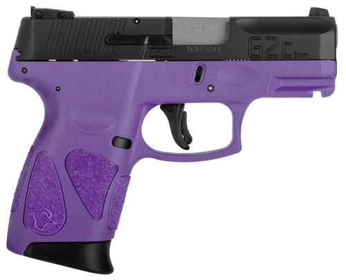 Taurus G2C 9mm - 3.25" Barrel - Dark Purple / Black - 12 Round