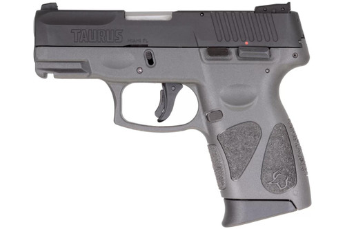 Taurus G2C 9mm Compact - 3.20" Barrel - Gray / Black - 12 Round