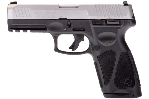 Taurus G3 9mm - Manuel Thumb Safety - Stainless / Black - 15 Round