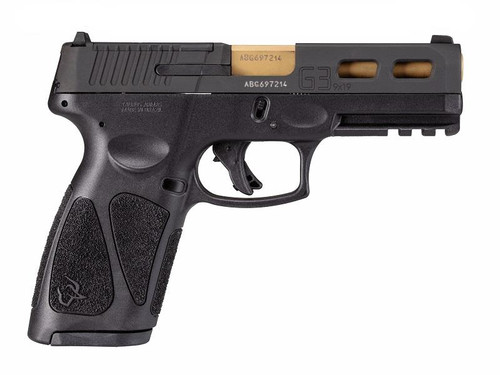 Taurus G3 Talo Exclusive 9mm - Optics Ready - Black / Gold - 17 Round