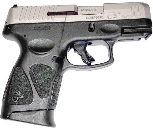 Taurus G3C 9mm - 3.26" Barrel - Black / Stainless Steel - 12 Round