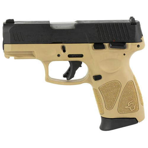 Taurus G3C 9mm - Tan / Black - 12 Round