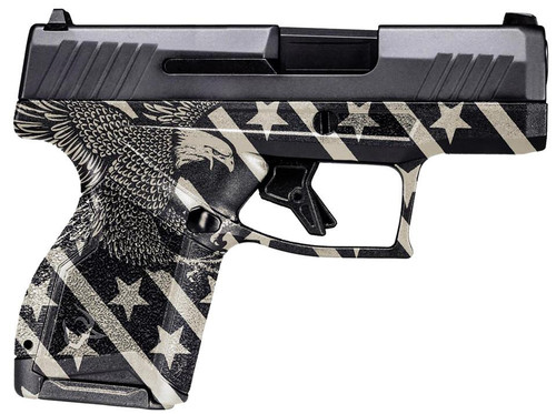 Taurus GX4 9mm - Black / US Flag - 12 Round