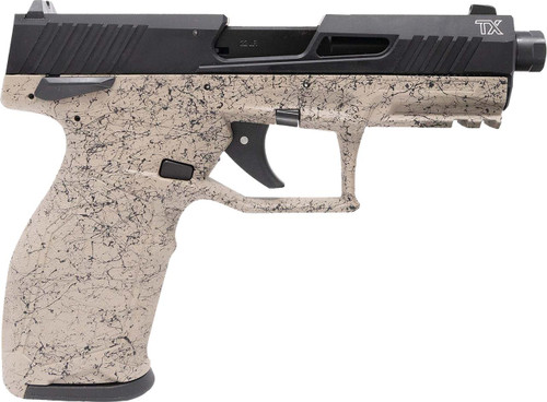 Taurus TX22 22 LR - 4.1" Threaded Barrel - FDE Splatter / Black - 16 Round
