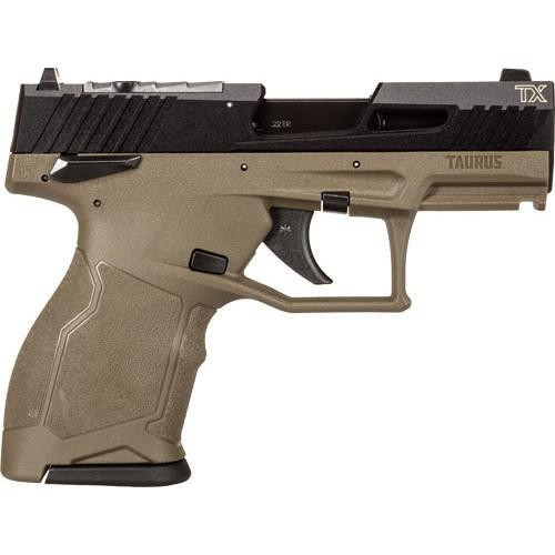 Taurus TX22 Compact 22 LR - OD Green / Black - 13 Round