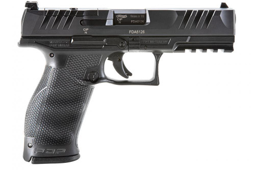 Walther PDP 9mm Full-Size - 4.5" Barrel - Black - 18 Round