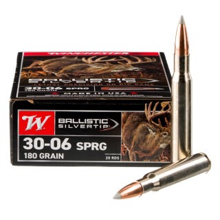 Winchester Silvertip .30-06 Springfield Ammunition 20 Rounds BST 180 Grains SBST3006B