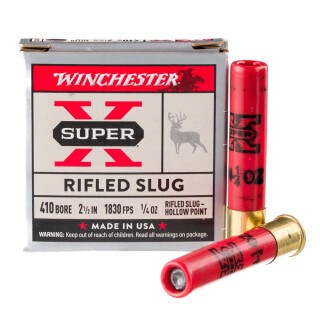 Winchester Super-X .410 Ammunition 5 Rounds 2-1/2" Rifled Slug