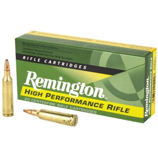 Remington .22-250 Remington Ammunition 20 Rounds PSP 55 Grains