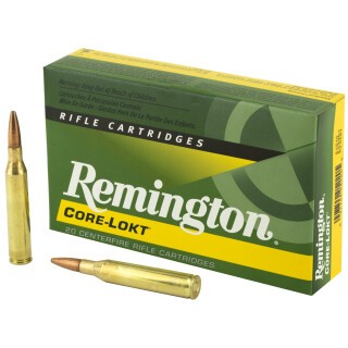 Remington Core-Lokt .25-06 Remington Ammunition 20 Rounds PSP 120 Grain