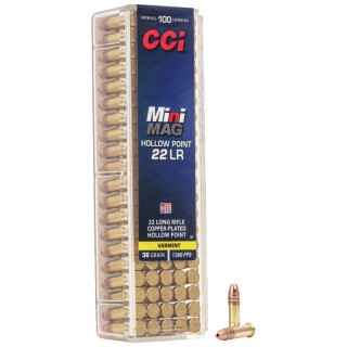 CCI Mini-Mag Varmint .22 Long Rifle Ammunition 300 Rounds CPHP 36 Grain