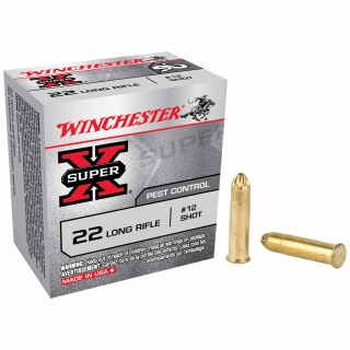 Winchester Super X .22LR Ammunition 50 Rounds, #12 Shotshell