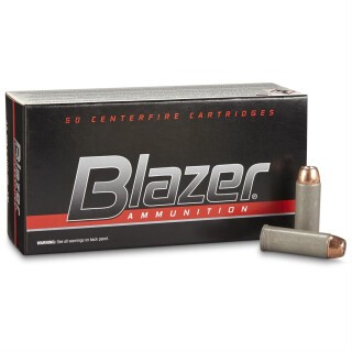 CCI Blazer .45 Long Colt Ammunition 50 Rounds JHP 200 Grain Aluminum Cased
