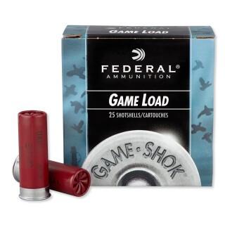 Federal Game-Shok 12 Gauge Ammunition 25 Rounds 2-3/4" #7.5 Lead 1oz