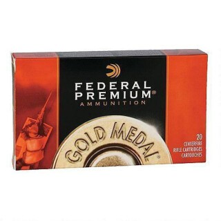 Federal Gold Medal .30-06 Springfield Ammunition 20 Rounds MatchKing BTHP 168 Grain