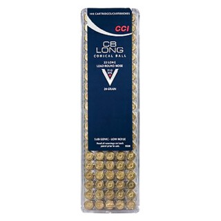 CCI .22 Long CB Long Sub-Sonic Ammunition 100 Rounds 29 Grain CB Bullet 710fps