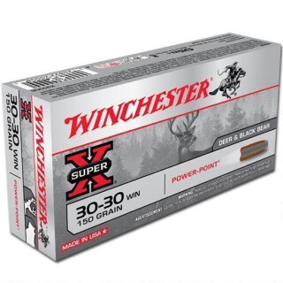 Winchester Super-X .30-30 Winchester Ammunition 20 Rounds Power-Point JSP 150 Grain