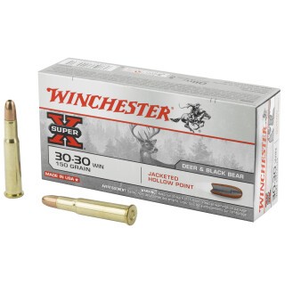 Winchester Super X .30-30 Winchester Ammunition 20 Rounds JHP 150 Grains X30301