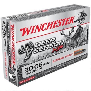 Winchester Deer Season XP .30-06 Springfield Ammunition 20 Rounds Extreme Point 150 Grain