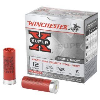 Winchester Super X Expert 12 Gauge Shotshell 250 Rounds 2 3/4" #6 Steel 1 Ounce
