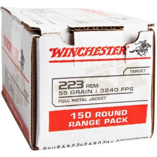 Winchester Lake City .223 Remington Ammunition 600 Rounds FMJ 55 Grain