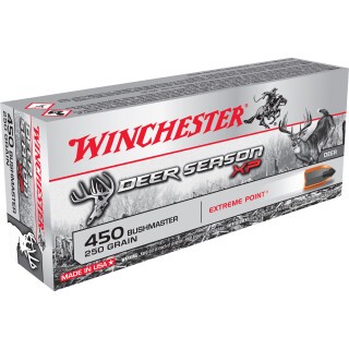Winchester Deer Season XP .450 Bushmaster Ammunition 20 Rounds Extreme Point 250 Grain