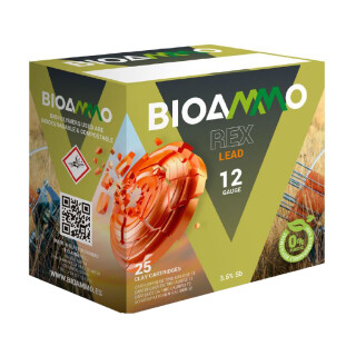 BIOAMMO Target 12 Gauge Ammunition 250 Rounds 2-3/4" #7.5 Lead 1 oz