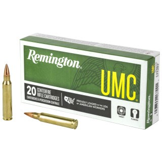 Remington UMC .223 Remington Ammunition 20 Rounds JHP 50 Grain