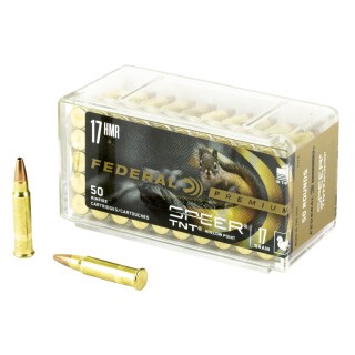 Federal V-Shok .17 HMR Ammunition 50 Rounds Speer TNT HP 17 Grains P770