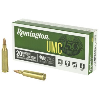 Remington UMC .22-250 Remington Ammunition 20 Rounds JHP 50 Grain