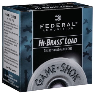 Federal Game Shok Hi-Brass .410 Ammunition 25 Rounds 2 1/2" #7.5 Lead 1/2 oz