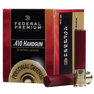 Federal .410 Bore Shotshell 20 Rounds 3.0" #4 Buck 9 Pellets