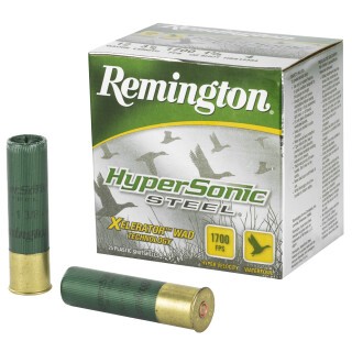 Remington HyperSonic Steel 12 Gauge Shotshell 25 Rounds 3 1/2" #4 Steel 1 3/8 Ounce