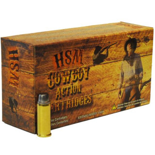 HSM Cowboy Action .38 Special Ammunition 50 Rounds LRNFP 158 Grains HSM-38-5-N