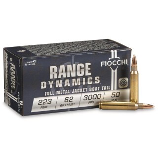 Fiocchi Shooting Dynamics .223 Remington Ammunition 50 Rounds FMJ-BT 55 Grain