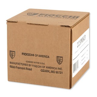 Fiocchi Exacta Match .223 Rem Ammunition 200 Round Case 77 Grain Sierrra Match King HPBT 2725 fps